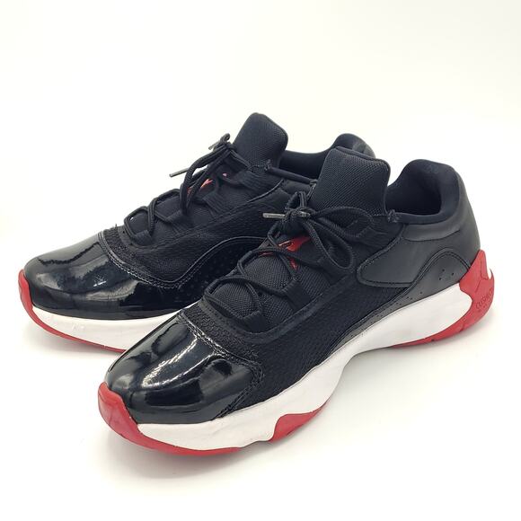 Nike Air Jordan 11 Low Black White  Gym Red  DM0844-005 men's size 8.5 - Picture 4 of 9